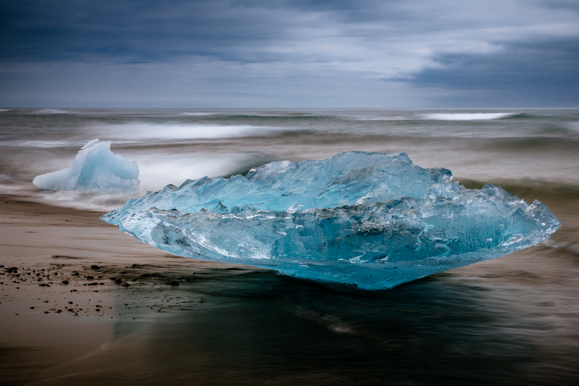 Ice from a glacier lagoon.jpg