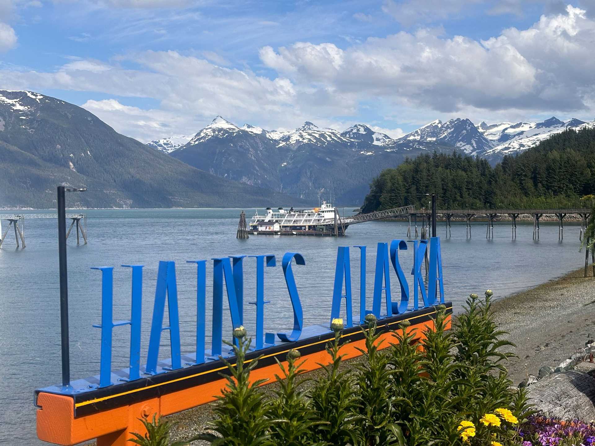 view of Haines, Alaska