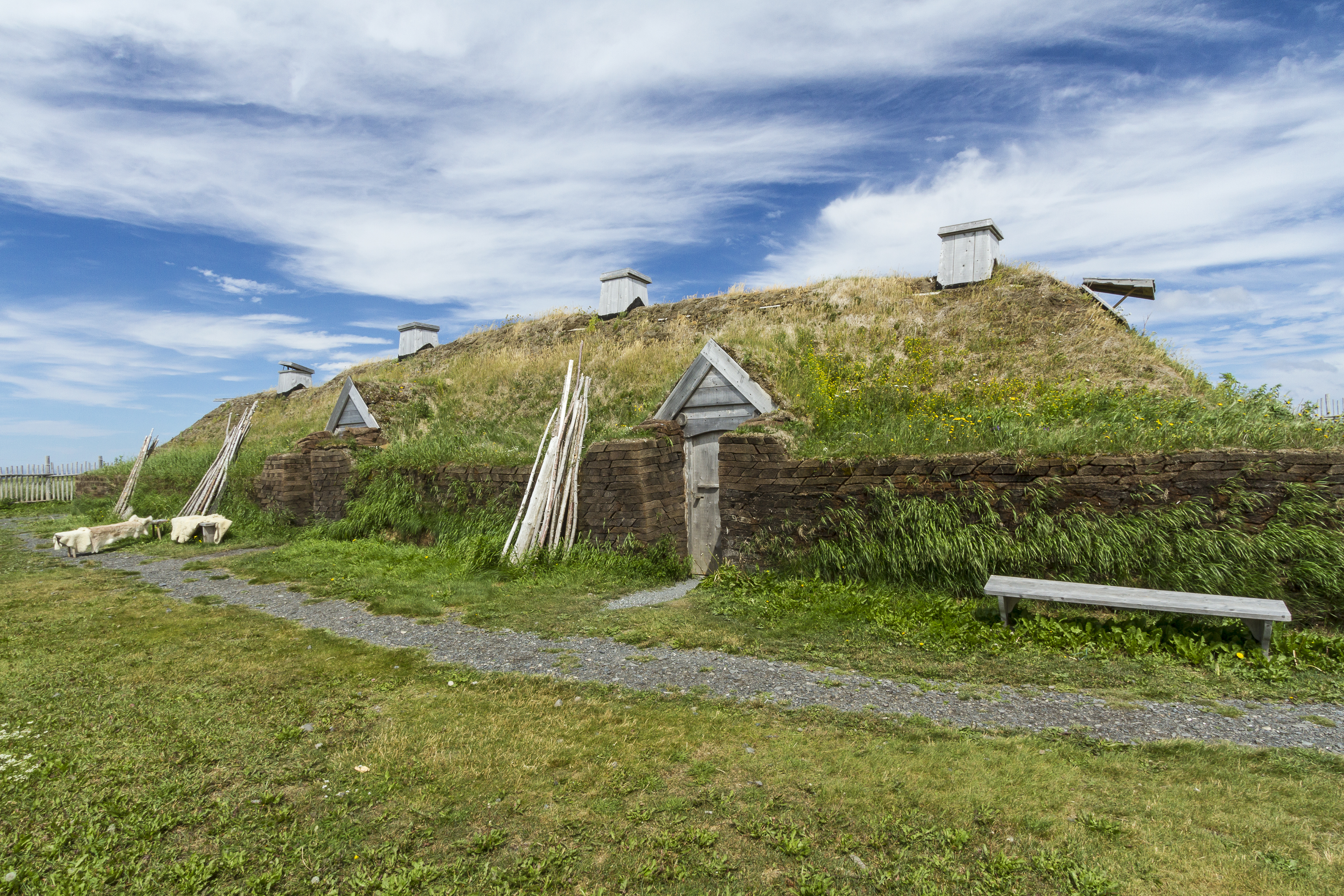 L'Anse Aux Meadows Viking Long Hall