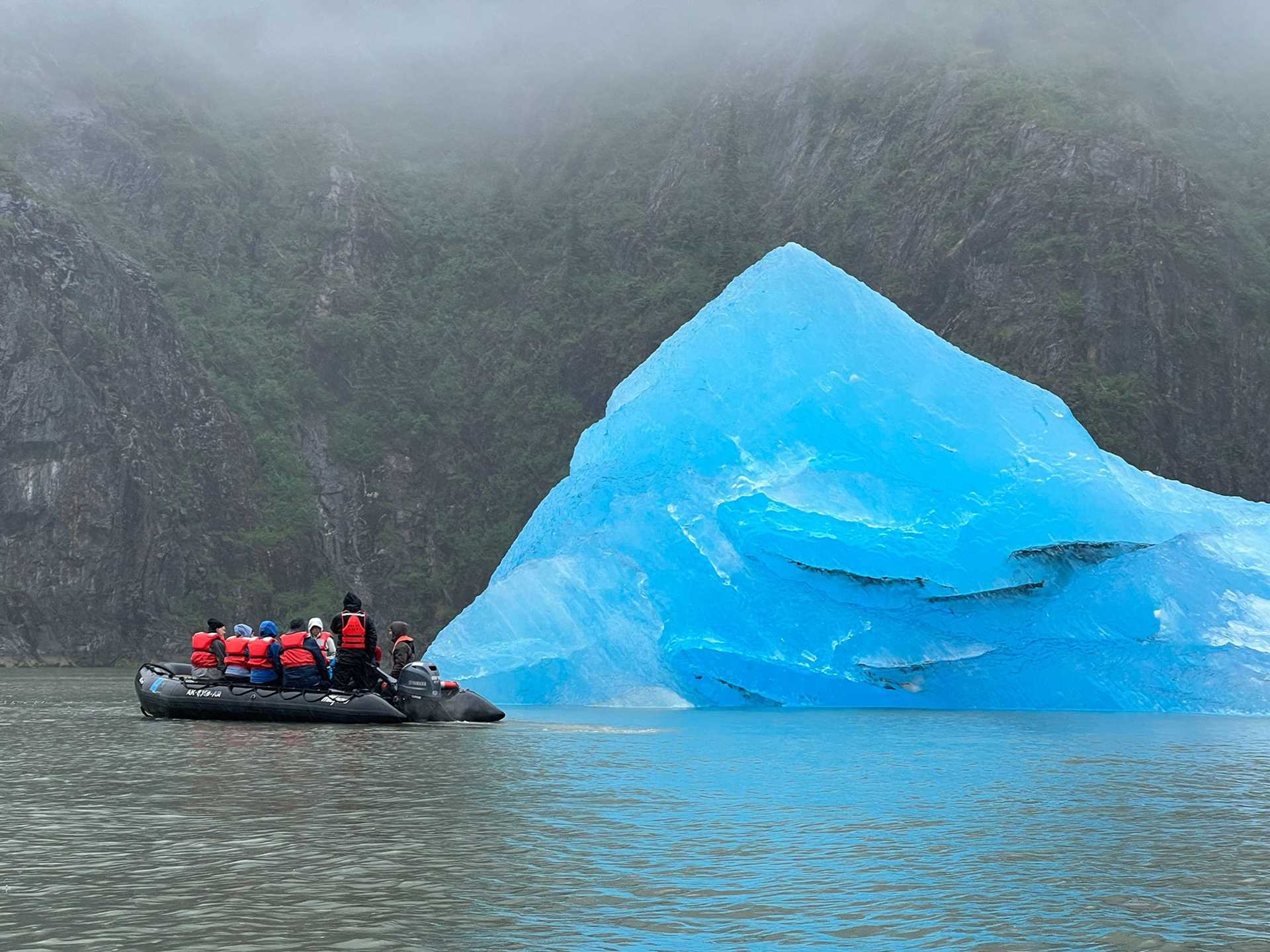 blue iceberg